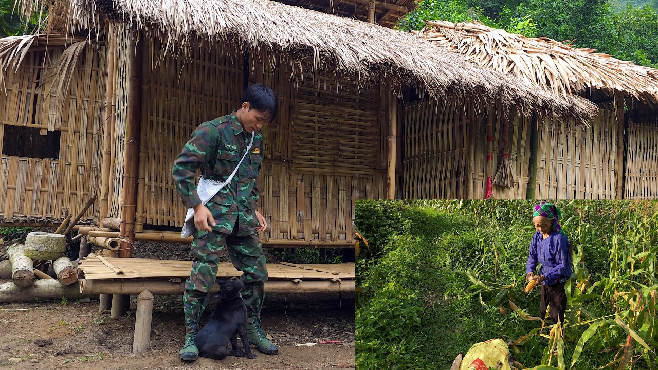 Молодой солдат: демобилизация и возвращение. Строительство туалетов, бабушкина работа