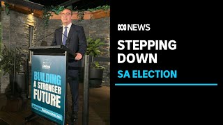 SA Premier Steven Marshall to step down as Liberal leader after election defeat | ABC News