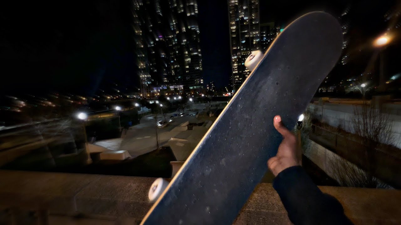 STREET SKATING DOWNTOWN CHICAGO! | POV