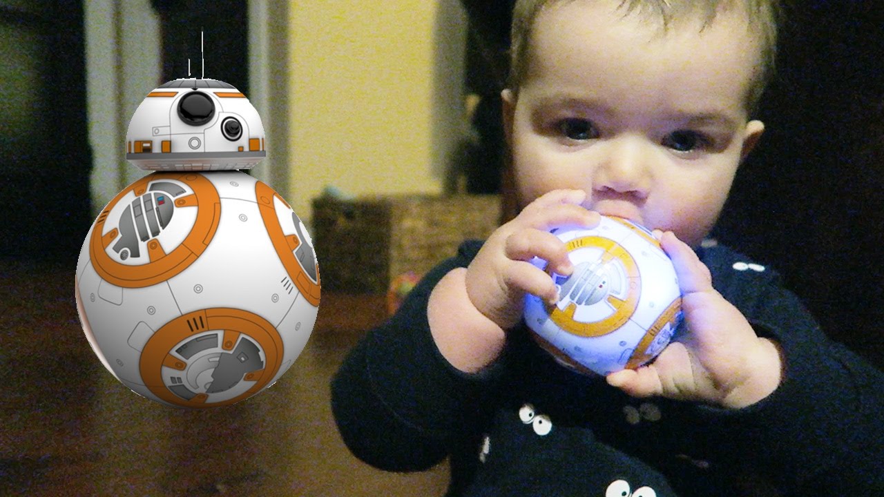 BABY EATS BB-8! - YouTube