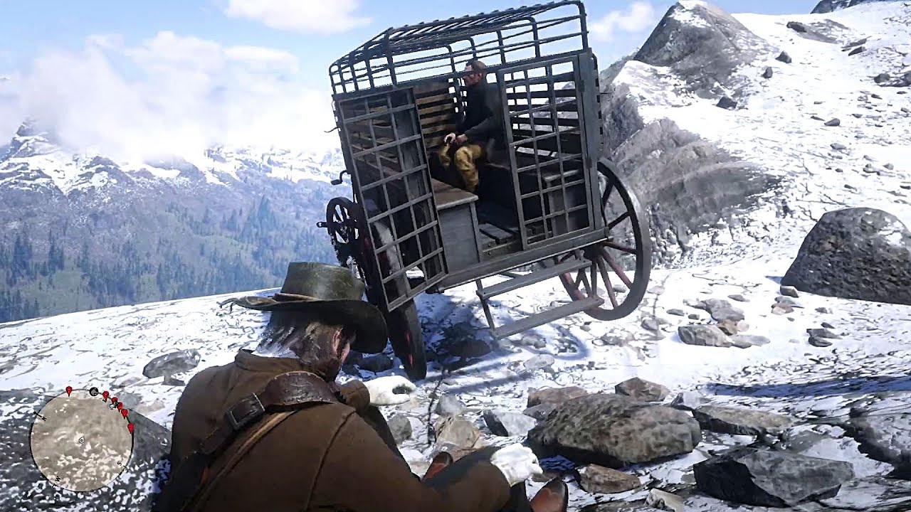 RDR2 What if we still save the victim of the electric chair YouTube