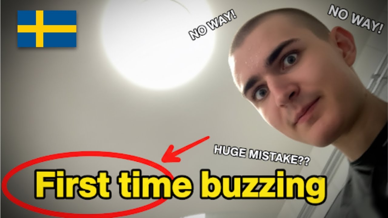 First time I do buzz cut myself (Sweden 🇸🇪) [2025]