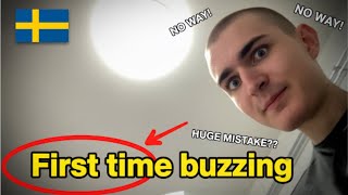 First time I do buzz cut myself (Sweden 🇸🇪) [2025]