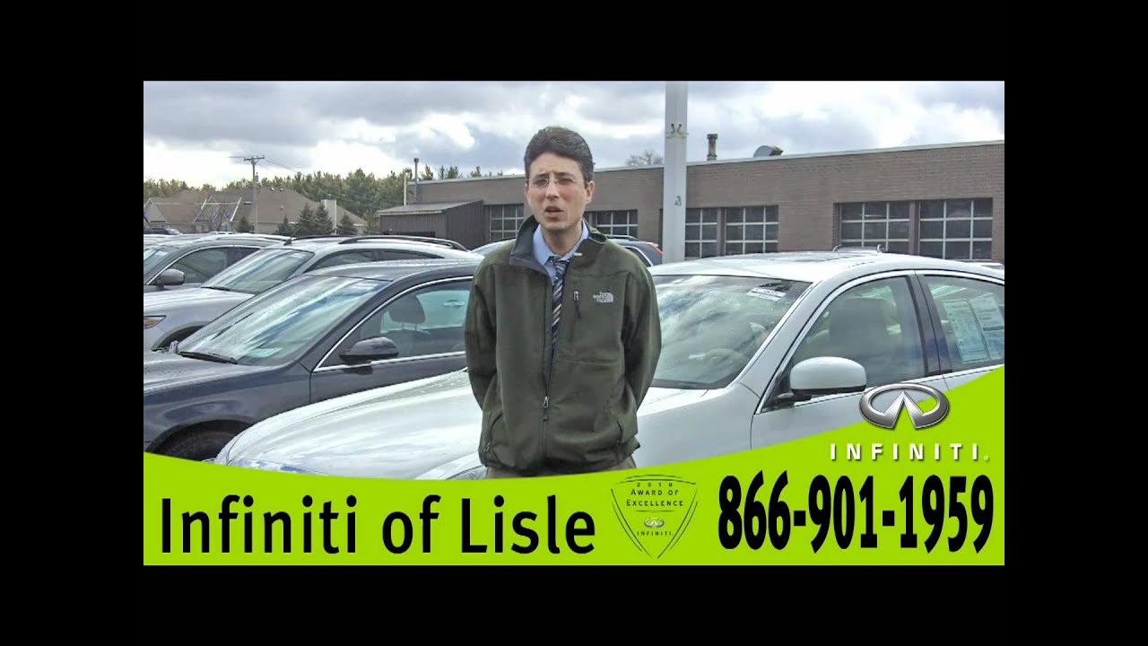 Infiniti of Lisle Used Car Sales YouTube