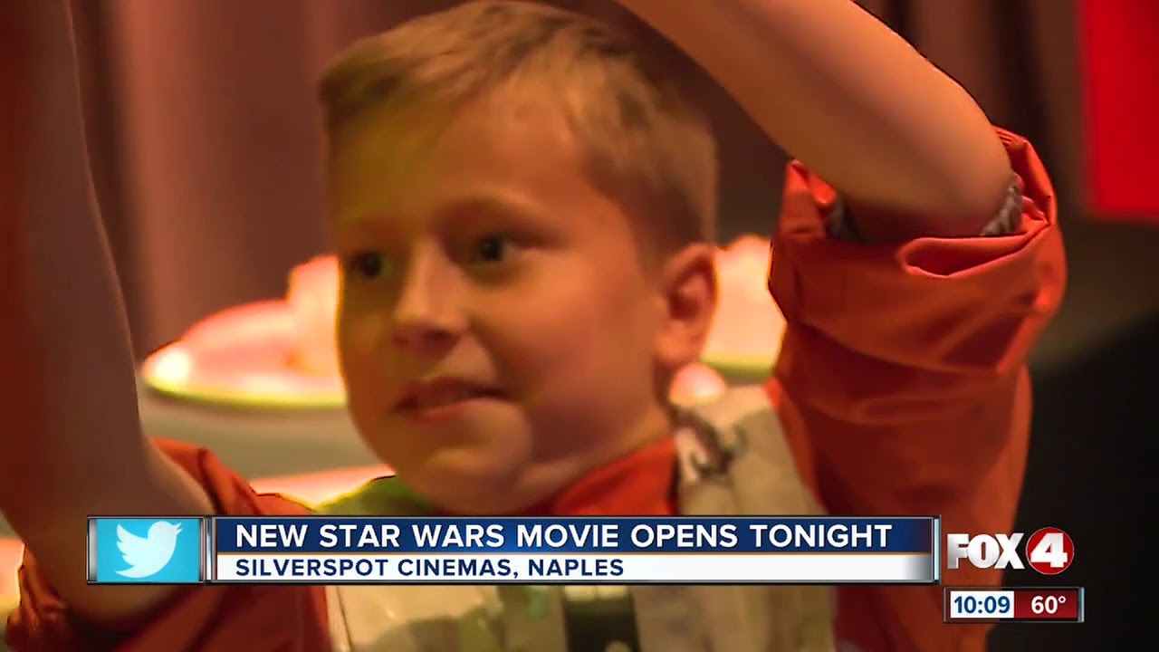 Fox News for Star Wars Opening at Silverspot Cinema