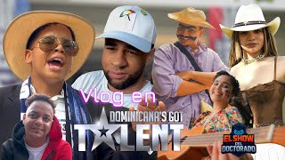 VLOG en Dominicana's Got Talent 3, El Open Casting con Reynaldo Disla, Junior la Melodia, ROXY &amp; Mas