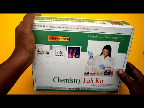 Video Magic Of Chemistry Lab Kit With a Lot of Chemicals - youtube