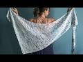 Too Easy! How to Knit Lace For Beginners - Make the Stunning Pranayama Shawl Pattern!