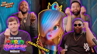 Famous ’The Super Mario Galaxy Movie’ Instant Reactions | The Midnight Boys Net Worth