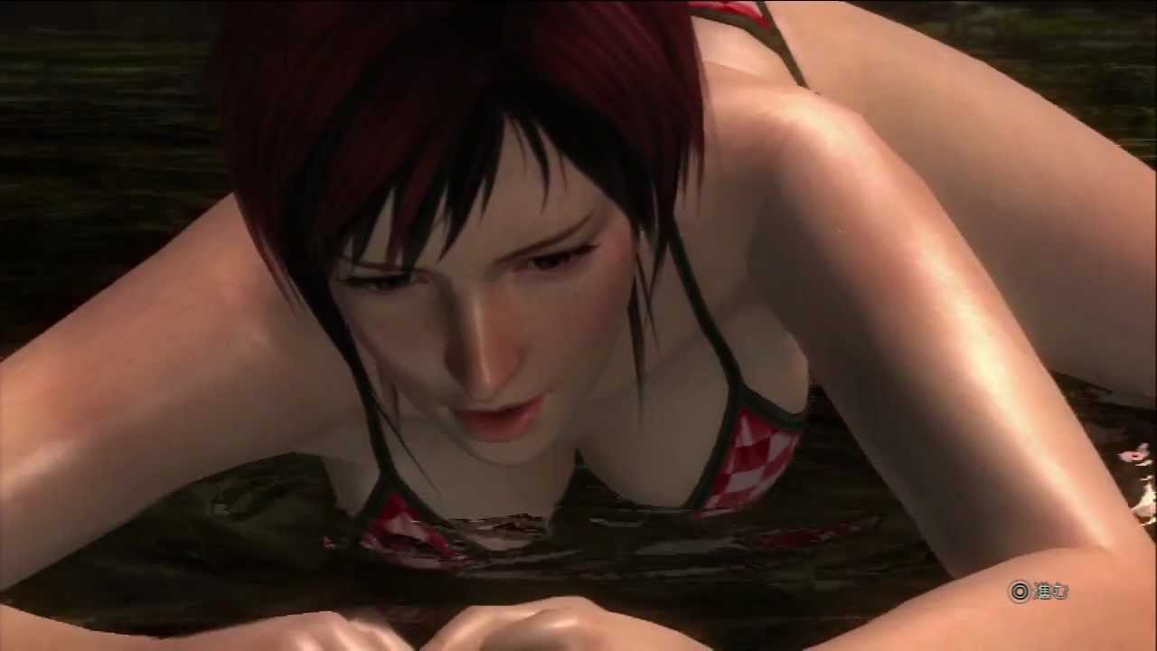 DOA5 けシーンでおっぱいをいてみた