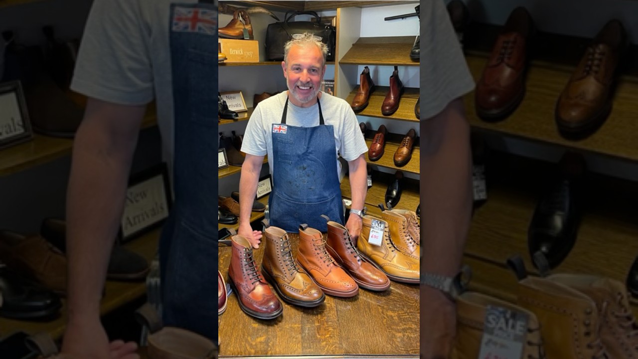 Trickers Stow vs Cheaney Tweed vs Barker Calder 