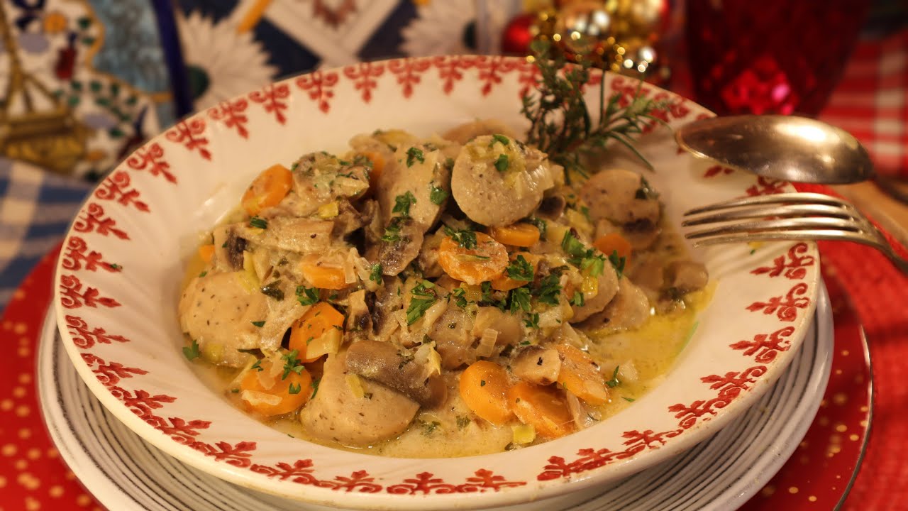 Ma BLANQUETTE DE BOUDIN BLANC pour les fêtes 🎄 Bien fameuse et originale sur Gourmandises TV