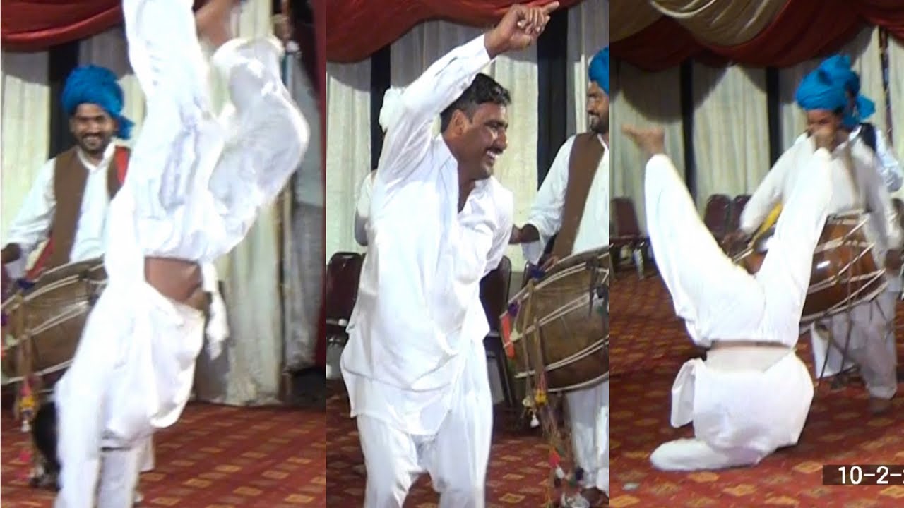 Funny Dhol Dance In Mianwali Jhumar Weddings (2021)