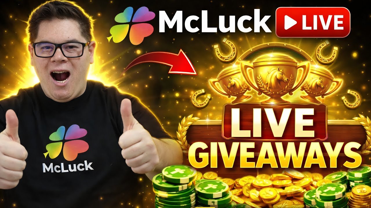 🎁 LIVE GIVEAWAY MADNESS! Win BIG on McLuck Today!
