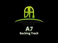 A7 backing track