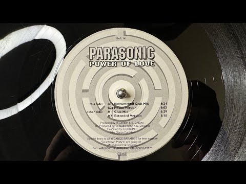 Parasonic Power Of Love House Mix Dance Paradise GAR 141 1997