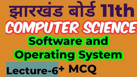 Computer Operating system Class 11th #Subodh sir #Class 11th