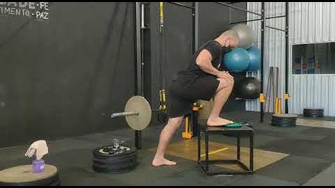 mobilidade tornozelo no banco com suporte anilha