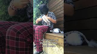 Yarn tail tutorial! #tails #craft #therian #theriantropy #gear