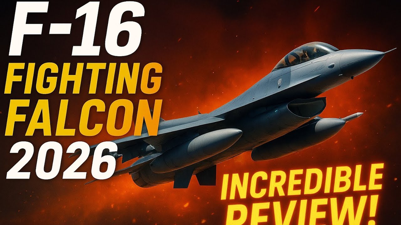 F-16 Fighting Falcon 2026 — новая эра скорости и силы! Полный честный обзор ✈️🔥