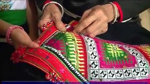 Sắc màu thổ cẩm Thái