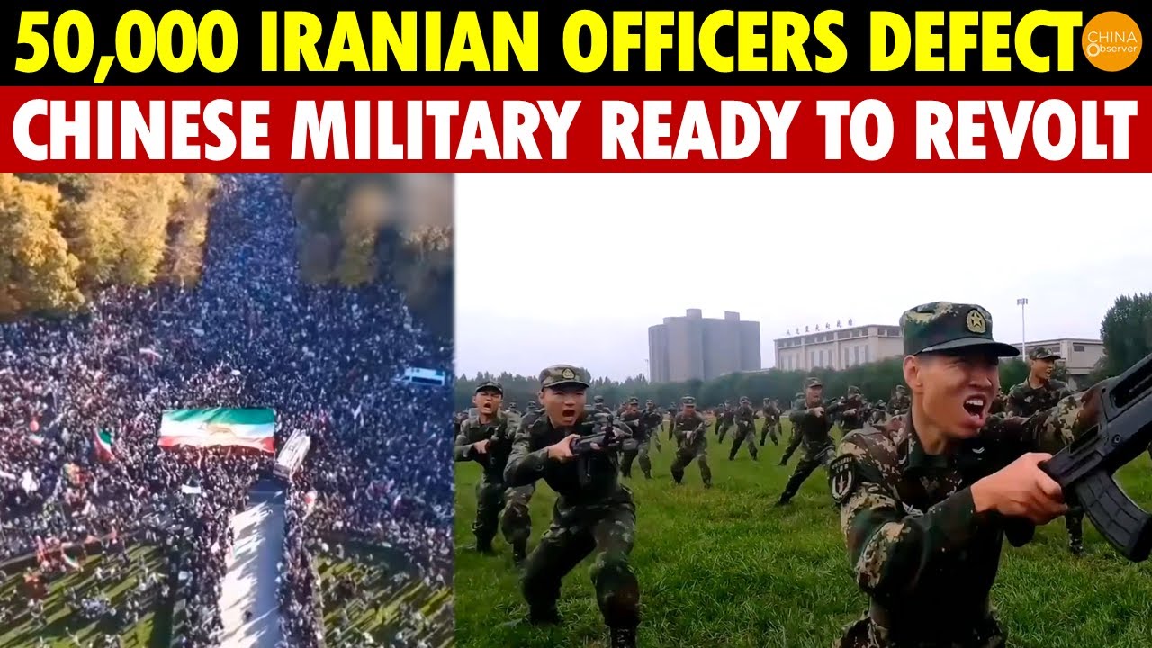 50,000 Iranian Officers Defect, US B-2 Ready, Chinese Military Ready to Revolt, Xi’s Rule in Danger!