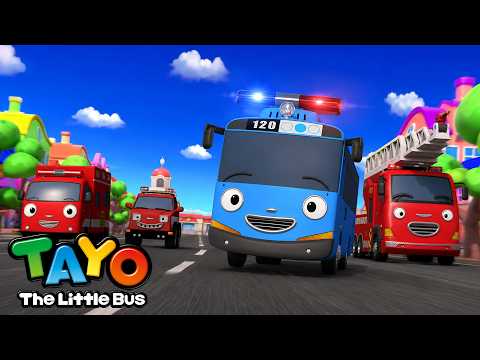 [30 min] Rescue Team Song Compilation | RESCUE TAYO Cartoon MV🚒🚑 | Tayo Indonesian Version