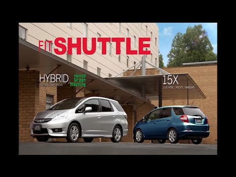 Honda Fit Shuttle Video Catalog - YouTube