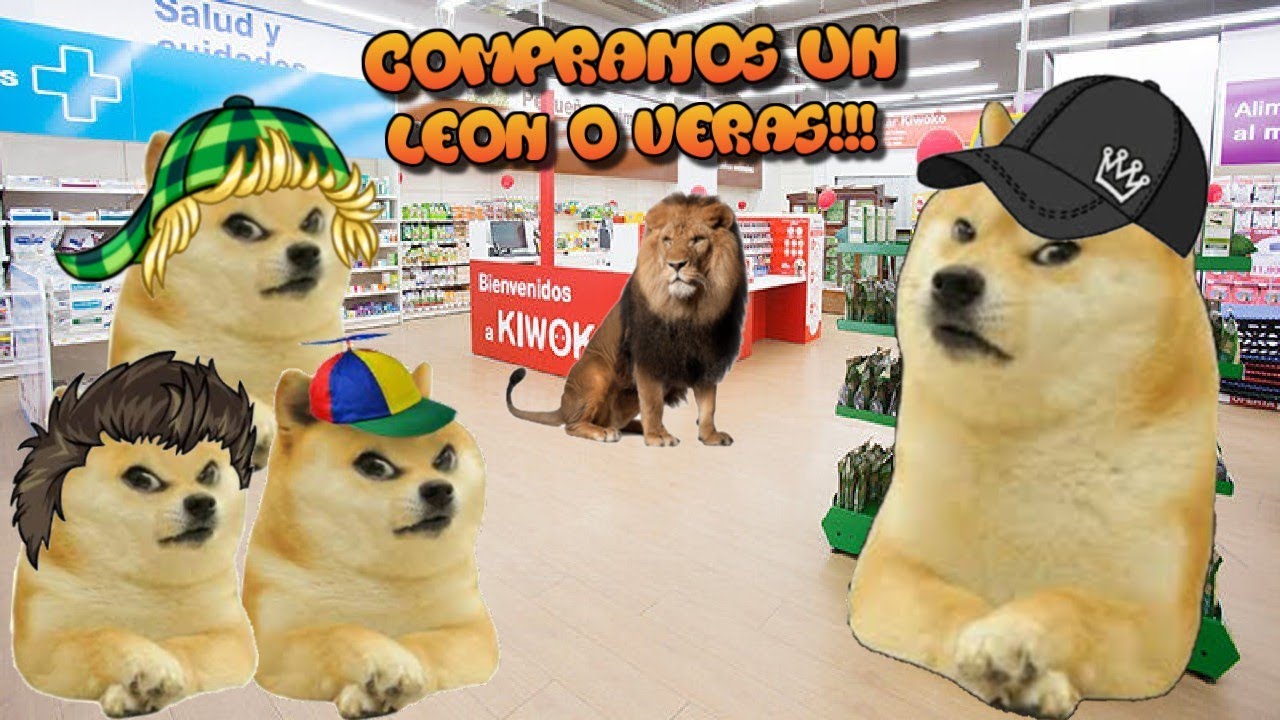 Abro hilo/NIÑOS con DERECHO QUIEREN que les COMPRE un LEON para TENERLO de MASCOTA  hilos con cheems
