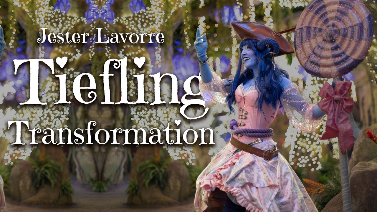Becoming Blue and Crafting the Rest of my Jester Cosplay