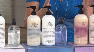 Famous philosophy super-size love your skin fragranced body trio on QVC Net Worth