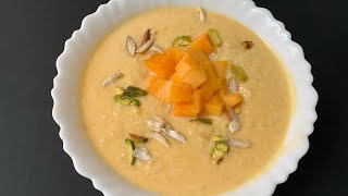 Aamer Payesh Delicious Mango Kheer Recipe