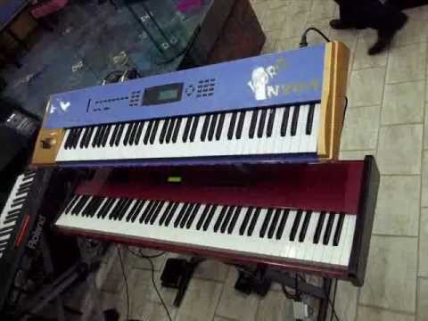 Personalização Teclados KORG N264 X ALESIS QS8.1 - YouTube