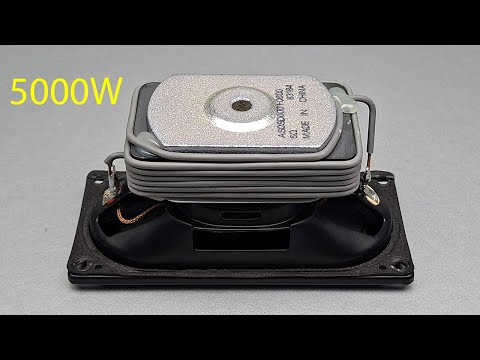 how to create permanent generator at home with speaker tools