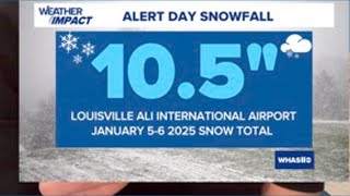 One Year Ago Kentuckiana Winter Storm