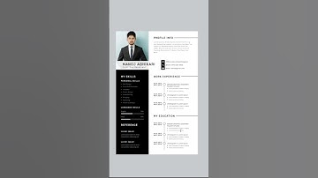 How to Create Responsive Resume Website using HTML and CSS | Resume CV design in HTML CSS 2024