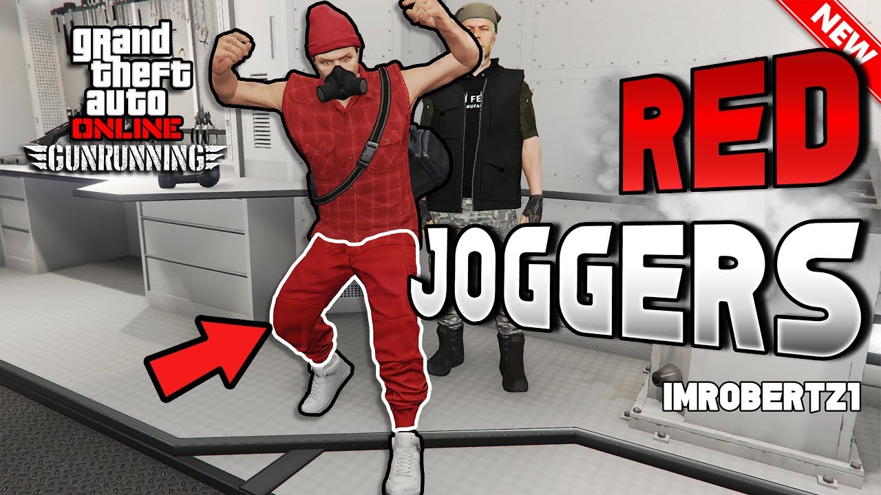 GTA 5 RED Joggers Glitch BLACK CEO Armor Color Joggers GTA Online gta-5-red-joggers-glitch-black-ceo-armor-color-joggers-gta-online
