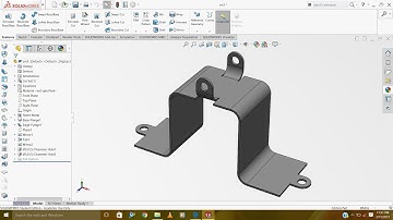 SOLIDWORKS SHEETMETAL - EDIT FLANGE PROFILE