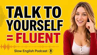 Slow English Podcast ✅ The Best Way to Speak Fluent English Is Talking To Yourself In English screenshot 3