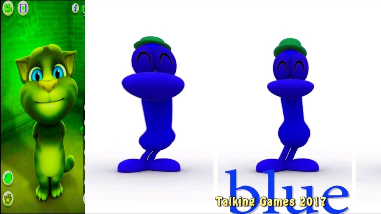 games people play Fun Learning Colors My Tom Talking Learn Colors Kids With Pato Funny Colors 2016-2017 Compilation