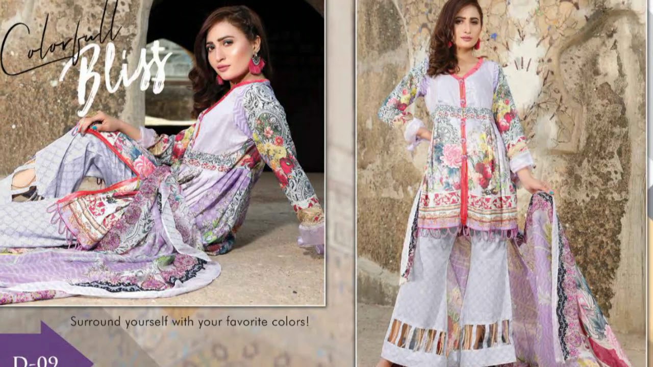 Latest designer summer collection lawn 2019 || top brand suit