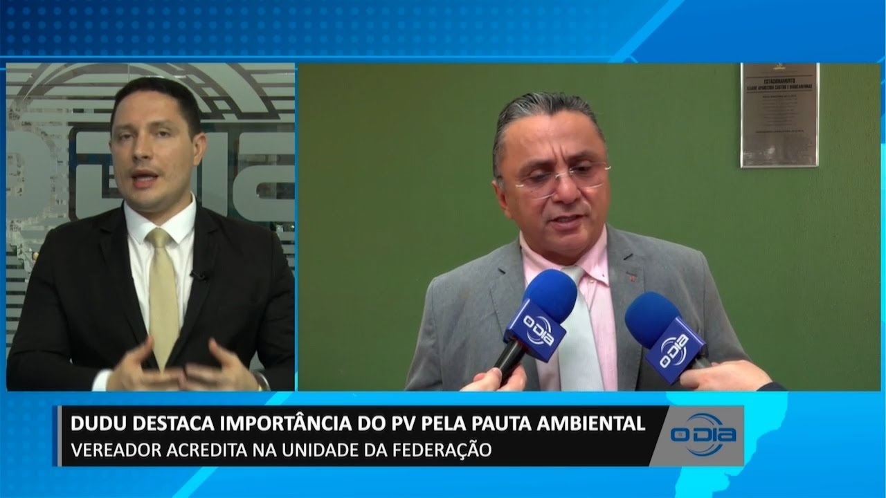 Vereador Dudu destaca importância do PV na pauta ambiental e acredita em unidade 08 12 2023