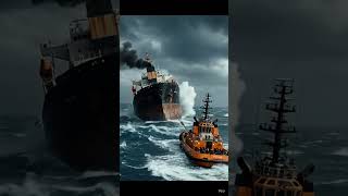 #Shorts Experience a thrilling journey of a ship sailing mid-ocean! 🚢🌊Join us as we uncover sea.
