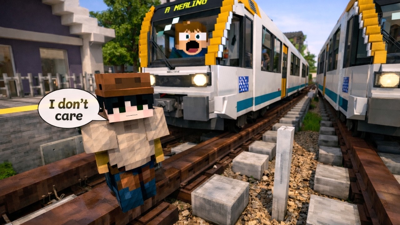 Minecraft Train Driver - But Everything Goes Wrong