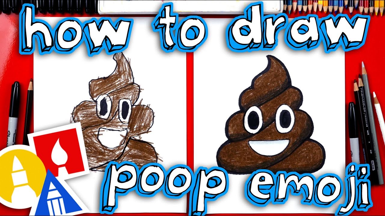 How To Draw The Poop Emoji 💩