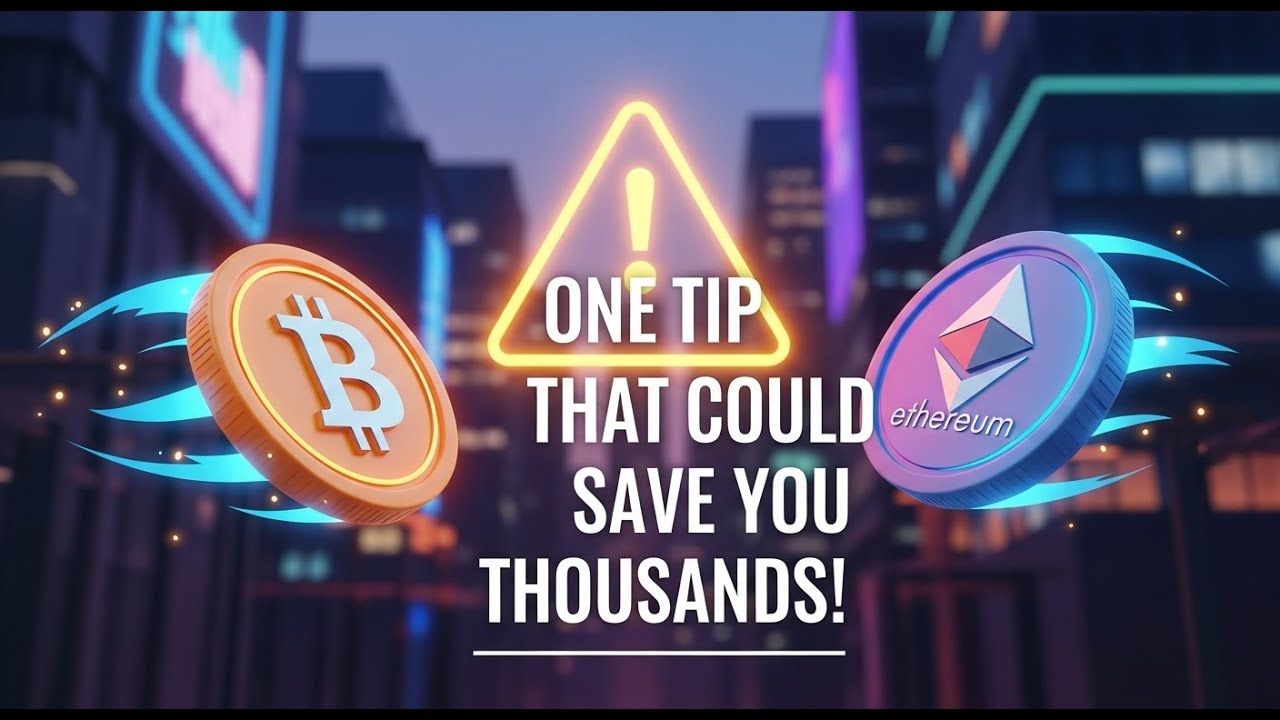 “1 Crypto Tip That Could Save You Thousands” YouTube