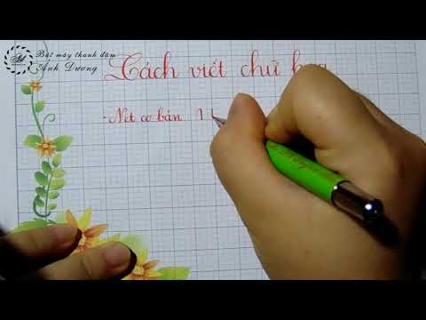 Video Viết chữ kiểu đẹp đơn giản | Bảng chữ cái viết hoa... - youtube