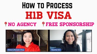 How to process H1b Visa without an agency A Real Story from a Filipino Teacher in USA 🇺🇸