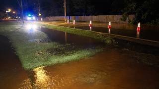 Water main break on Fort Avenue in Springfield