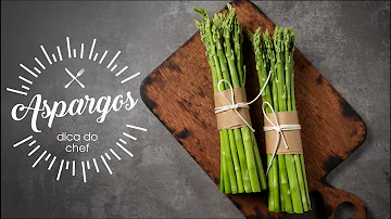 O que pode substituir o aspargo?